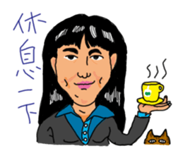 Crazy bank clerks - part 2 sticker #8126585