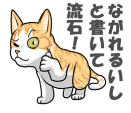 Japan cat Chaco sticker #8126669
