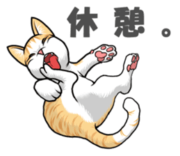 Japan cat Chaco sticker #8126676