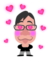 Yoshio kun living in Hiroshima sticker #8127136