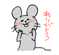 Scrawl mouse sticker #8127366