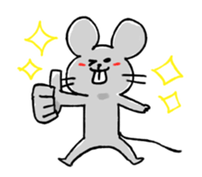 Scrawl mouse sticker #8127367