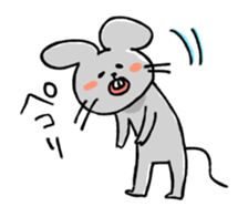 Scrawl mouse sticker #8127372