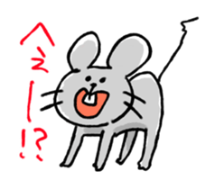 Scrawl mouse sticker #8127381