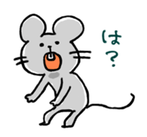 Scrawl mouse sticker #8127383