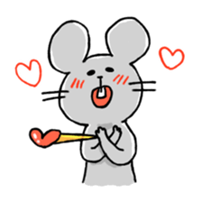 Scrawl mouse sticker #8127390