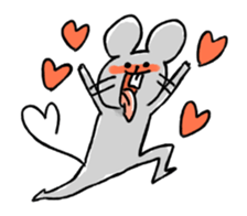 Scrawl mouse sticker #8127391
