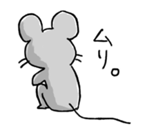 Scrawl mouse sticker #8127399
