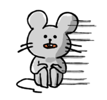 Scrawl mouse sticker #8127401