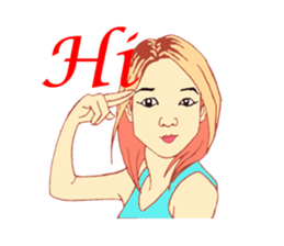 Girls in Action everydays in life sticker #8127525