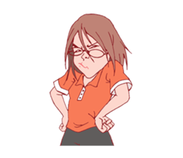 Girls in Action everydays in life sticker #8127532