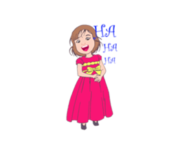 Girls in Action everydays in life sticker #8127539