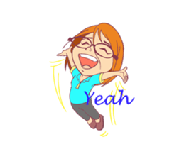 Girls in Action everydays in life sticker #8127544