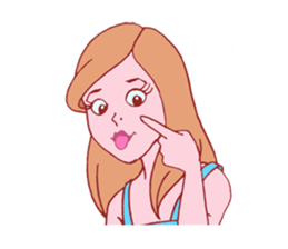 Girls in Action everydays in life sticker #8127550