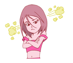 Girls in Action everydays in life sticker #8127557