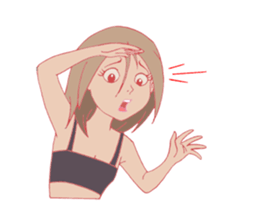 Girls in Action everydays in life sticker #8127562