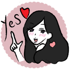 girly girly girl sticker #8127644