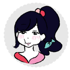 girly girly girl sticker #8127656