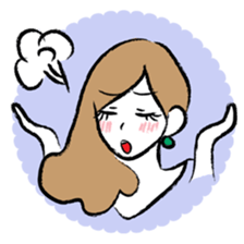 girly girly girl sticker #8127661