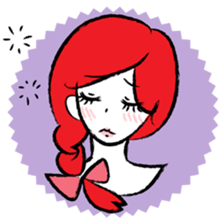 girly girly girl sticker #8127663