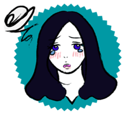 girly girly girl sticker #8127664