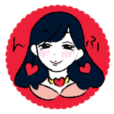 girly girly girl sticker #8127668