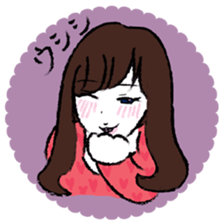 girly girly girl sticker #8127669