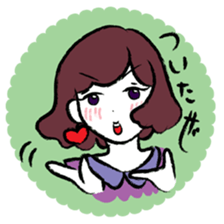 girly girly girl sticker #8127674