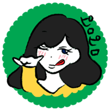 girly girly girl sticker #8127676