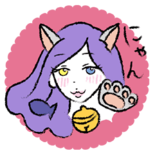 girly girly girl sticker #8127682