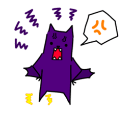 ghost and cat and pumpkin and ,,, sticker #8127943