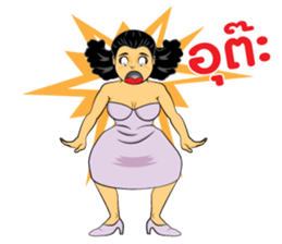 PRETTY LADY sticker #8128058