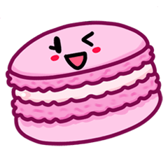 Sweets Macaron Family