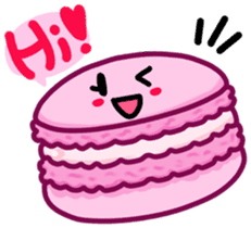 Sweets Macaron Family sticker #8129204