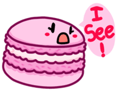 Sweets Macaron Family sticker #8129206