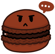 Sweets Macaron Family sticker #8129219