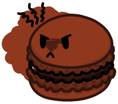 Sweets Macaron Family sticker #8129221