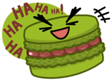 Sweets Macaron Family sticker #8129224