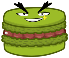 Sweets Macaron Family sticker #8129228