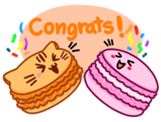 Sweets Macaron Family sticker #8129236