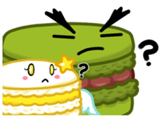 Sweets Macaron Family sticker #8129237