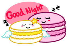 Sweets Macaron Family sticker #8129238