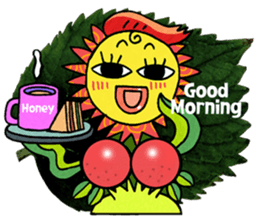 Flowers and fruits life style! sticker #8129324