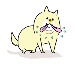 He is like a dog. sticker #8129567