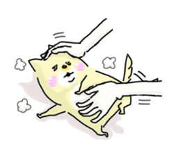 He is like a dog. sticker #8129569