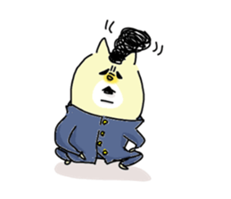 He is like a dog. sticker #8129570