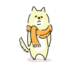 He is like a dog. sticker #8129572