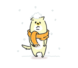 He is like a dog. sticker #8129573