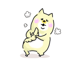 He is like a dog. sticker #8129580