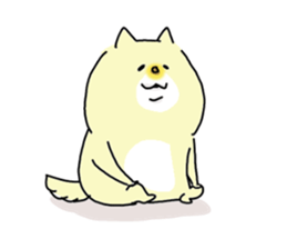 He is like a dog. sticker #8129582